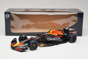 Oracle Red Bull Racing RB18 #11 S. Perez Monaco GP Winner Rain Tyre Version 2022 Minichamps 1:18 110222711 Druckguss — Bild 7 von 7