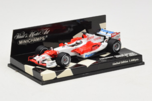 Toyota TF106 Panasonic #12 J. Trulli Panasonic Toyota Racing Showcar 2006 Minichamps 1:43 400060078 Druckguss — Bild 2 von 5