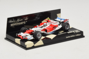 Toyota J. Trulli Panasonic Toyota Racing Showcar F1 2007 Minichamps 1:43 400070082 Druckguss — Bild 2 von 5