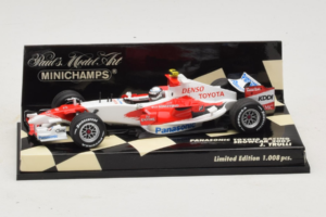 Toyota J. Trulli Panasonic Toyota Racing Showcar F1 2007 Minichamps 1:43 400070082 Druckguss