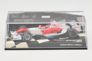 Toyota TF108 #9 J. Trulli Panasonic Toyota Racing Showcar F1 2008 Minichamps 1:43 400080081 Druckguss — Bild 4 von 5