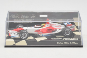 Toyota TF107 Panasonic #11 R. Schumacher Panasonic Toyota Racing Showcar 2007 Minichamps 1:43 400070081 Druckguss — Bild 5 von 5