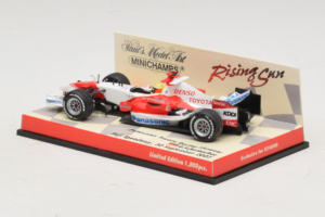 Panasonic Toyota Racing TF107 R. Schumacher F1 Showcar 2007 Minichamps 1:43 403070081 Druckguss — Bild 3 von 5