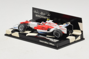 Toyota T. Glock Panasonic Toyota Racing Showcar F1 2008 Minichamps 1:43 400080082 Druckguss — Bild 3 von 5