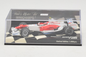 Toyota T. Glock Panasonic Toyota Racing Showcar F1 2008 Minichamps 1:43 400080082 Druckguss — Bild 5 von 5