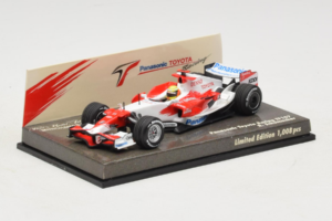Toyota TF107 #11 R. Schumacher Panasonic Toyota Racing F1 2007 Minichamps 1:43 AM601286 Druckguss — Bild 2 von 5