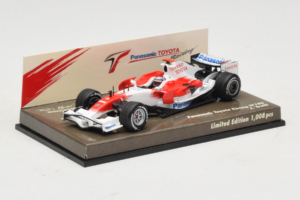 Toyota TF108 Panasonic #12 J. Trulli F1 2008 Minichamps 1:43 AM611513 Druckguss — Bild 2 von 5