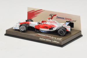 Toyota TF108 Panasonic #12 J. Trulli F1 2008 Minichamps 1:43 AM611513 Druckguss — Bild 3 von 5