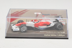 Toyota TF108 Panasonic #12 J. Trulli F1 2008 Minichamps 1:43 AM611513 Druckguss — Bild 5 von 5