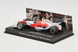 Toyota TF108 #17 T. Glock Panasonic Toyota Racing F1 2008 Minichamps 1:43 AM61152 Druckguss — Bild 3 von 6