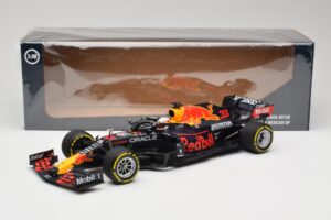 Red Bull Racing Honda RB16B #33 M. Verstappen Mexican GP Winner 2021 Minichamps 1:18 110211933 Resin — Bild 6 von 6