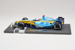 Renault R25 #5 F. Alonso 2nd Place Belgian GP 2005 Minichamps 1:18 117051605 Druckguss