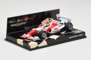 Toyota TF104 Panasonic Racing #0 R. Zonta 3rd Driver 2004 Minichamps 1:43 400040038 Druckguss — Bild 2 von 5