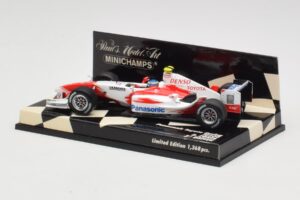 Toyota TF104 Panasonic Racing #0 R. Zonta 3rd Driver 2004 Minichamps 1:43 400040038 Druckguss — Bild 3 von 5