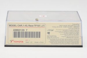 Toyota TF108 Showcar J. Trulli 2008 Minichamps 1:43 AM601297 Druckguss — Bild 4 von 5