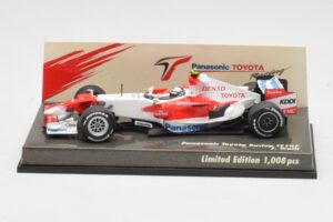 Toyota TF108 Showcar J. Trulli 2008 Minichamps 1:43 AM601297 Druckguss