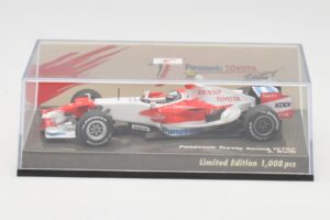 Toyota TF108 Showcar J. Trulli 2008 Minichamps 1:43 AM601297 Druckguss — Bild 5 von 5