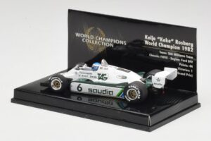 Williams FW08 #6 K. Rosberg F1 World Champion 1982 Minichamps 1:43 436820106 Druckguss — Bild 2 von 4