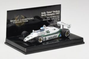 Williams FW08 #6 K. Rosberg F1 World Champion 1982 Minichamps 1:43 436820106 Druckguss — Bild 3 von 4