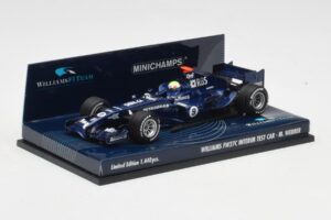 Williams FW27C BMW #7 M. Webber Test Car F1 2005 Minichamps 1:43 400050109 Druckguss — Bild 2 von 5