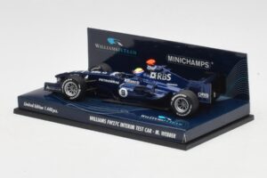 Williams FW27C BMW #7 M. Webber Test Car F1 2005 Minichamps 1:43 400050109 Druckguss — Bild 3 von 5