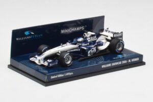 Williams FW28 M. Webber Showcar F1 2006 Minichamps 1:43 400060079 Druckguss — Bild 2 von 5