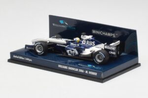 Williams FW28 M. Webber Showcar F1 2006 Minichamps 1:43 400060079 Druckguss — Bild 3 von 5