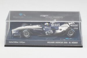 Williams FW28 M. Webber Showcar F1 2006 Minichamps 1:43 400060079 Druckguss — Bild 5 von 5