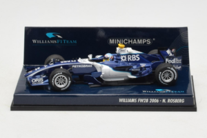 Williams FW28 Cosworth #10 N. Rosberg Williams F1 Team 2006 Minichamps 1:43 400060010 Druckguss