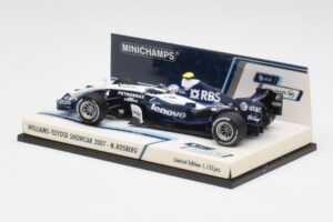 Williams FW29 N. Rosberg F1 Showcar 2007 Minichamps 1:43 400070086 Druckguss — Bild 2 von 5