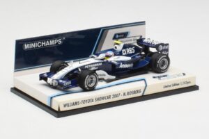 Williams FW29 N. Rosberg F1 Showcar 2007 Minichamps 1:43 400070086 Druckguss — Bild 3 von 5