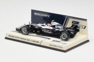 Williams FW30 K. Nakajima F1 Showcar Version 1 2008 Minichamps 1:43 400080078 Druckguss — Bild 2 von 5