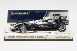 Williams FW30 K. Nakajima F1 Showcar Version 1 2008 Minichamps 1:43 400080078 Druckguss
