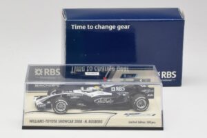 Williams FW30 N. Rosberg F1 Showcar 2008 Minichamps 1:43 403080077 Druckguss — Bild 2 von 4