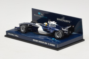 Williams FW28 Cosworth #10 N. Rosberg Williams F1 Team Showcar 2006 Minichamps 1:43 400060080 Druckguss — Bild 3 von 5