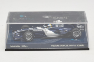 Williams FW28 Cosworth #10 N. Rosberg Williams F1 Team Showcar 2006 Minichamps 1:43 400060080 Druckguss — Bild 4 von 5