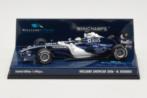 Williams FW28 Cosworth #10 N. Rosberg Williams F1 Team Showcar 2006 Minichamps 1:43 400060080 Druckguss