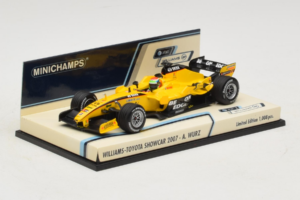 Williams FW29 Toyota A. Wurz Williams F1 Team Showcar 2007 Minichamps 1:43 400070087 Druckguss — Bild 2 von 5