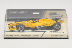 Williams FW29 Toyota A. Wurz Williams F1 Team Showcar 2007 Minichamps 1:43 400070087 Druckguss — Bild 4 von 5