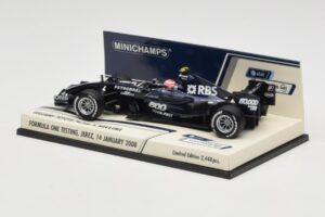 Williams Toyota FW29B K. Nakajima Jerez Test 14. Januar 2008 Minichamps 1:43 400080108 Druckguss — Bild 3 von 5