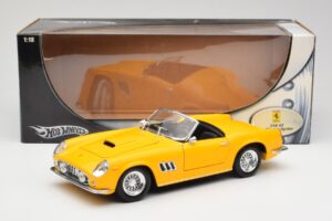 Ferrari 250 GT California Spider Gelb Hot Wheels 1:18 23905 Druckguss — Bild 8 von 8