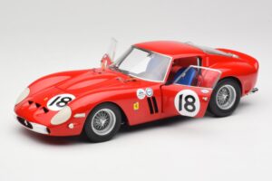 Ferrari 250 GTO #18 P. Rodriguez Daytona Continental 3 Hours Winner 1963 Kyosho 1:18 08438F Druckguss — Bild 2 von 8