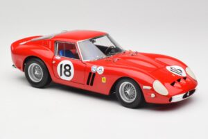 Ferrari 250 GTO #18 P. Rodriguez Daytona Continental 3 Hours Winner 1963 Kyosho 1:18 08438F Druckguss — Bild 6 von 8