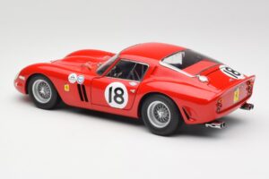 Ferrari 250 GTO #18 P. Rodriguez Daytona Continental 3 Hours Winner 1963 Kyosho 1:18 08438F Druckguss — Bild 7 von 8