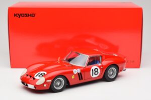 Ferrari 250 GTO #18 P. Rodriguez Daytona Continental 3 Hours Winner 1963 Kyosho 1:18 08438F Druckguss — Bild 8 von 8