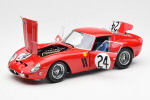 Ferrari 250 GTO #24 J. Blaton / G. Langlois 2nd 24 Hours of Le Mans 1963 Kyosho 1:18 08432C Druckguss — Bild 2 von 8