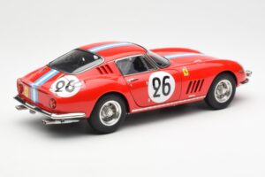 Ferrari 275 GTB Competizione #26 G. Biscaldi / A. de Bourbon Team Hugus 24 Hours of Le Mans 1966 CMC 1:18 M-199 Druckguss — Bild 2 von 6