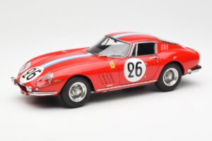 Ferrari 275 GTB Competizione #26 G. Biscaldi / A. de Bourbon Team Hugus 24 Hours of Le Mans 1966 CMC 1:18 M-199 Druckguss