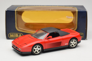 Ferrari 348 Spider Rot Mira 1:18 06180 Druckguss — Bild 8 von 8