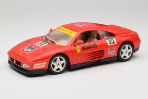 Ferrari 348 TB #32 Pirelli Rot 1989 Bburago 1:18 3039-P1 Druckguss